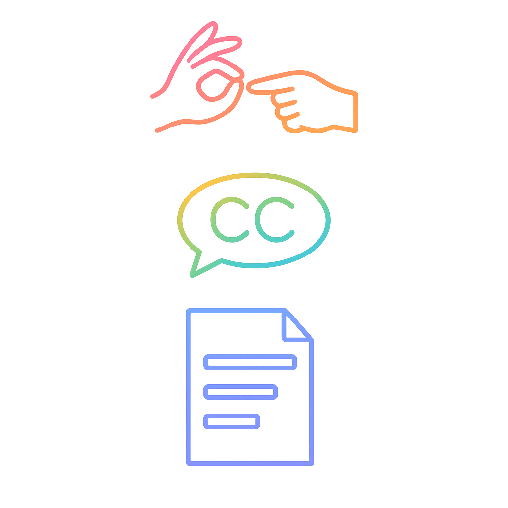 Person learning on a computer