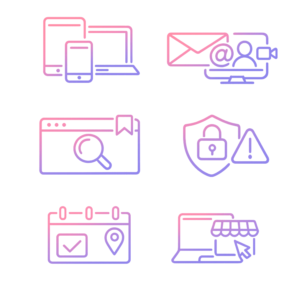 Video call on a tablet