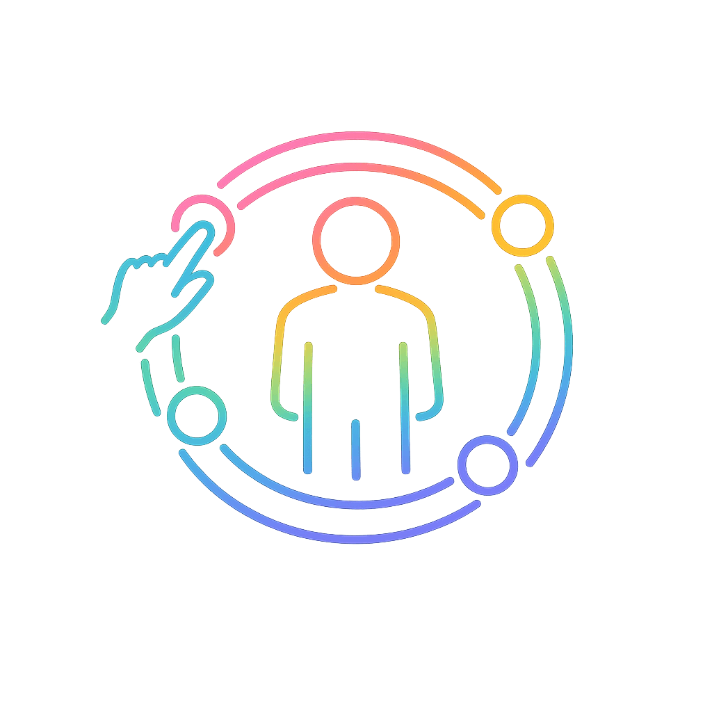 Framework icon representing a structured learning system