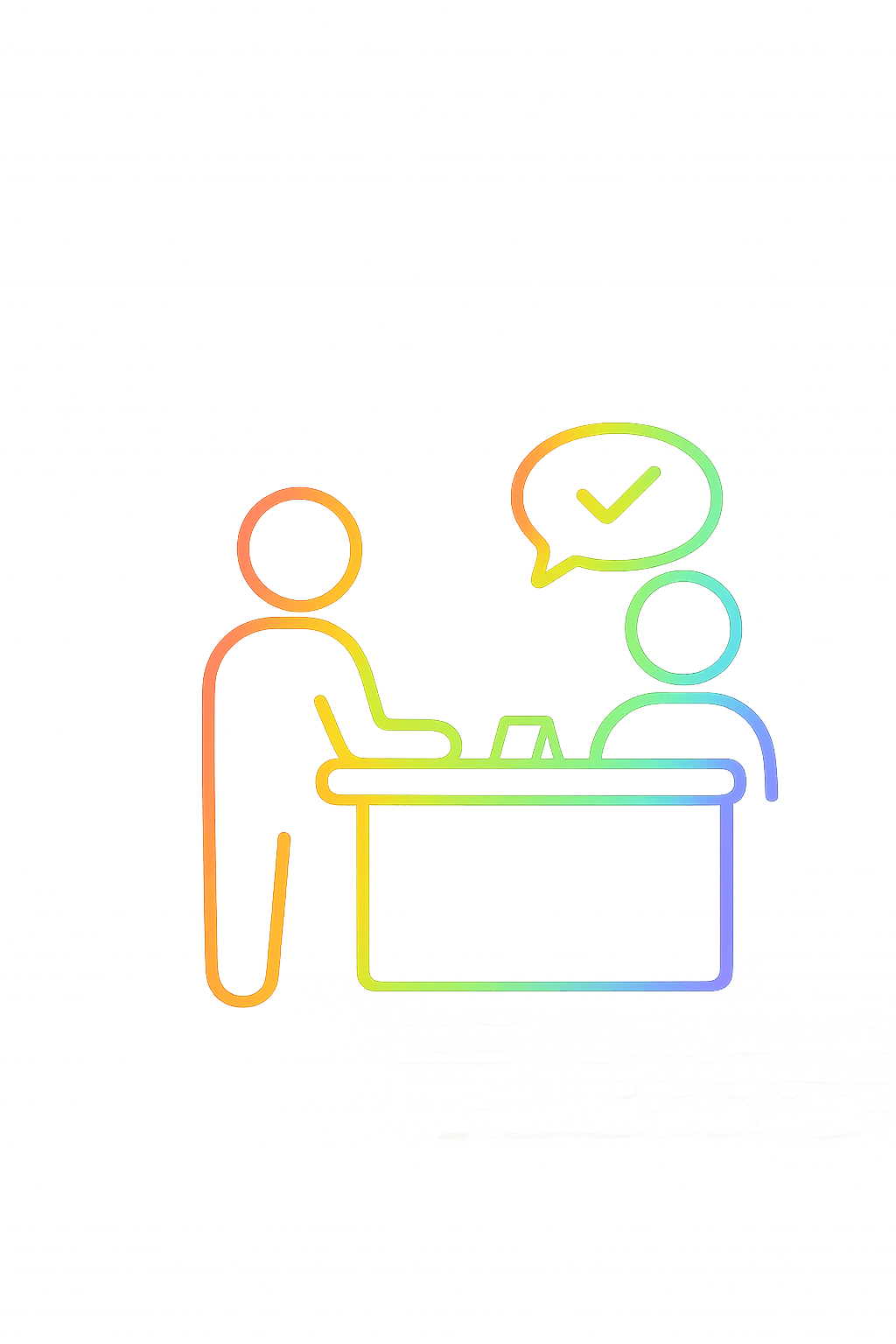 AAC icon: meeting people in the community