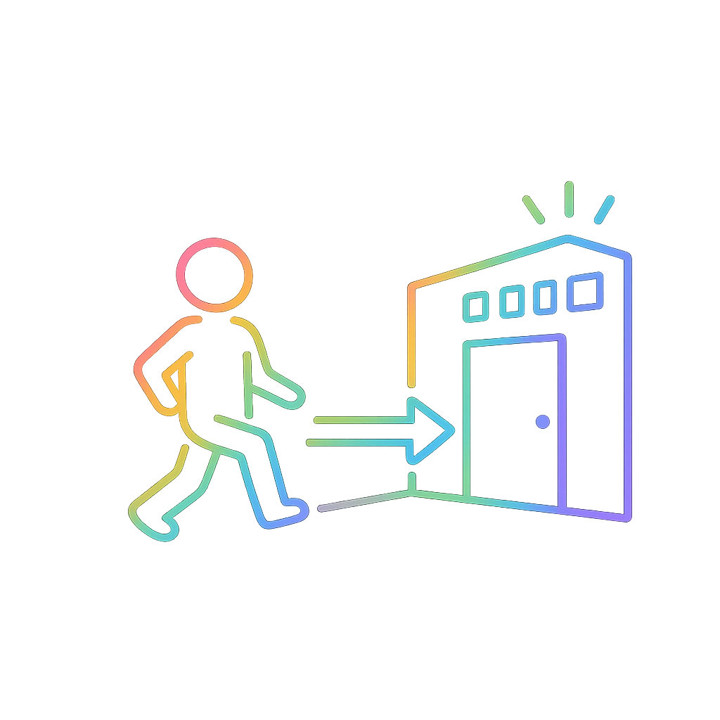 AAC icon: starting a new job