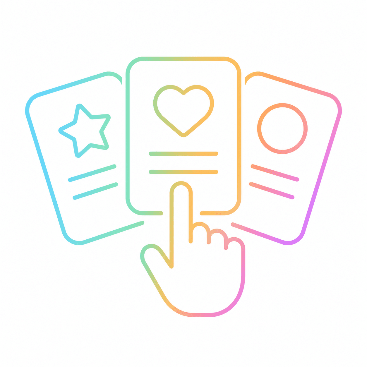 Icon showing that learner choices matter