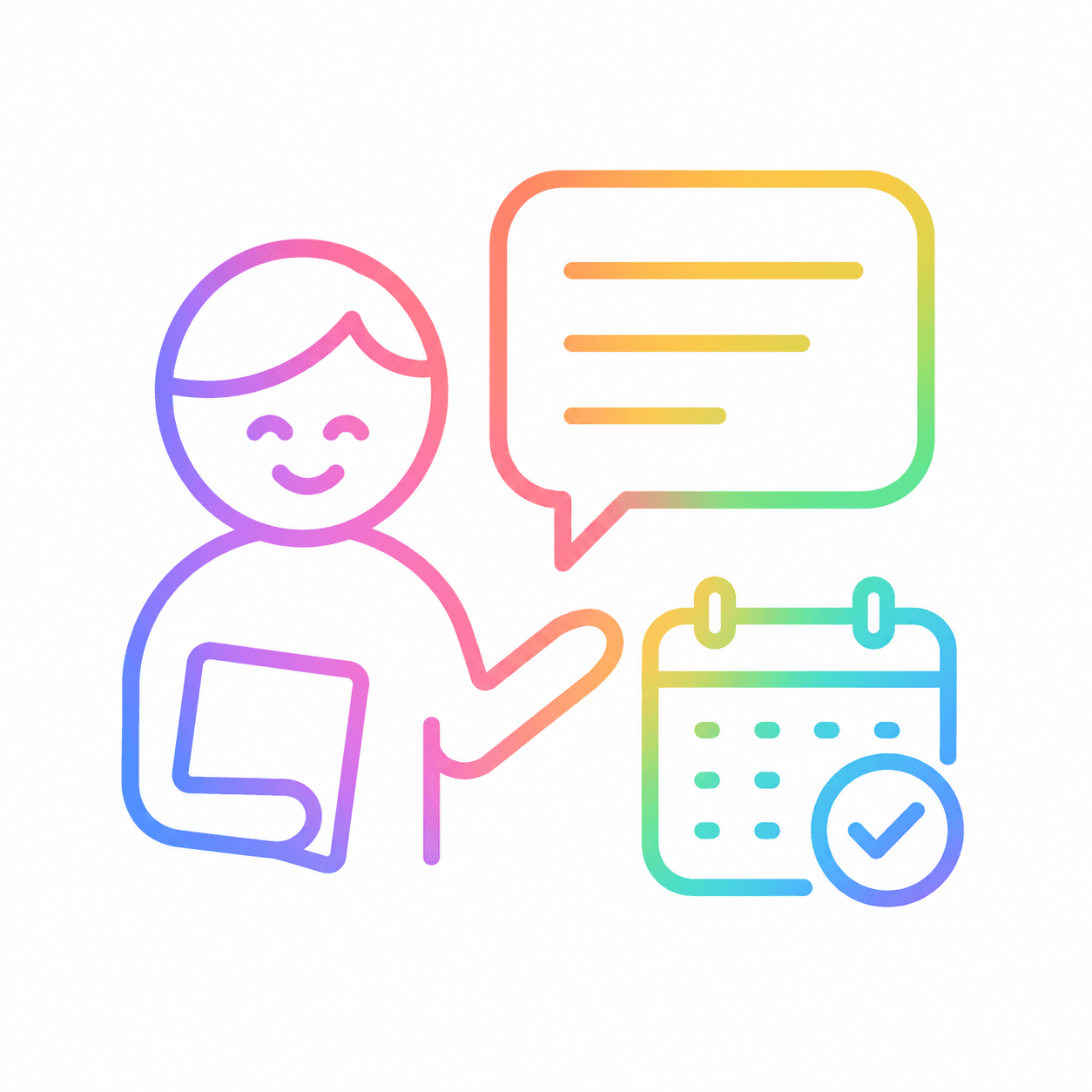 Tutoring support icon