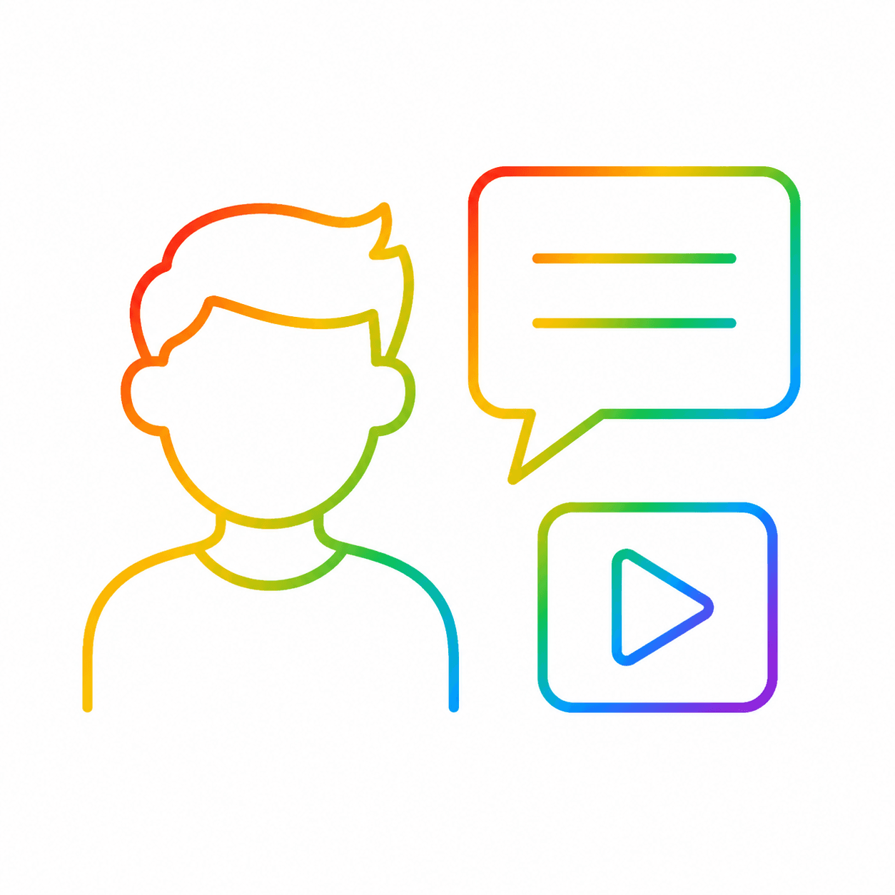 Video story icon